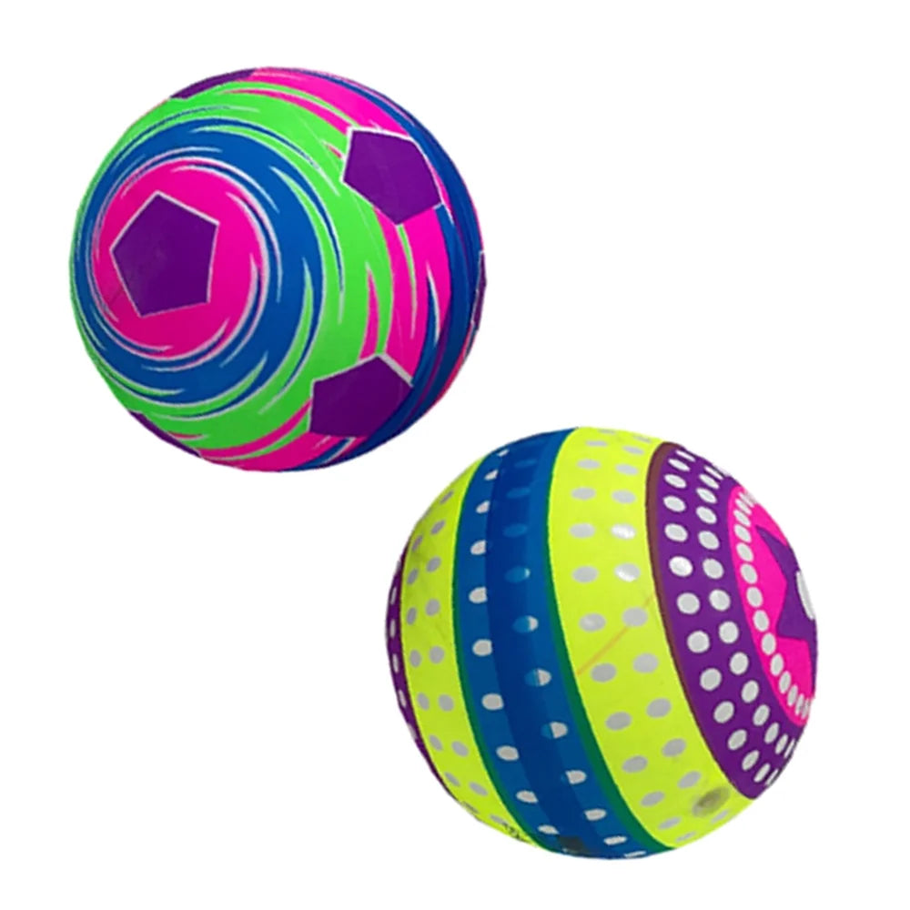 Rainbow PVC Inflatable Beach Football T22408