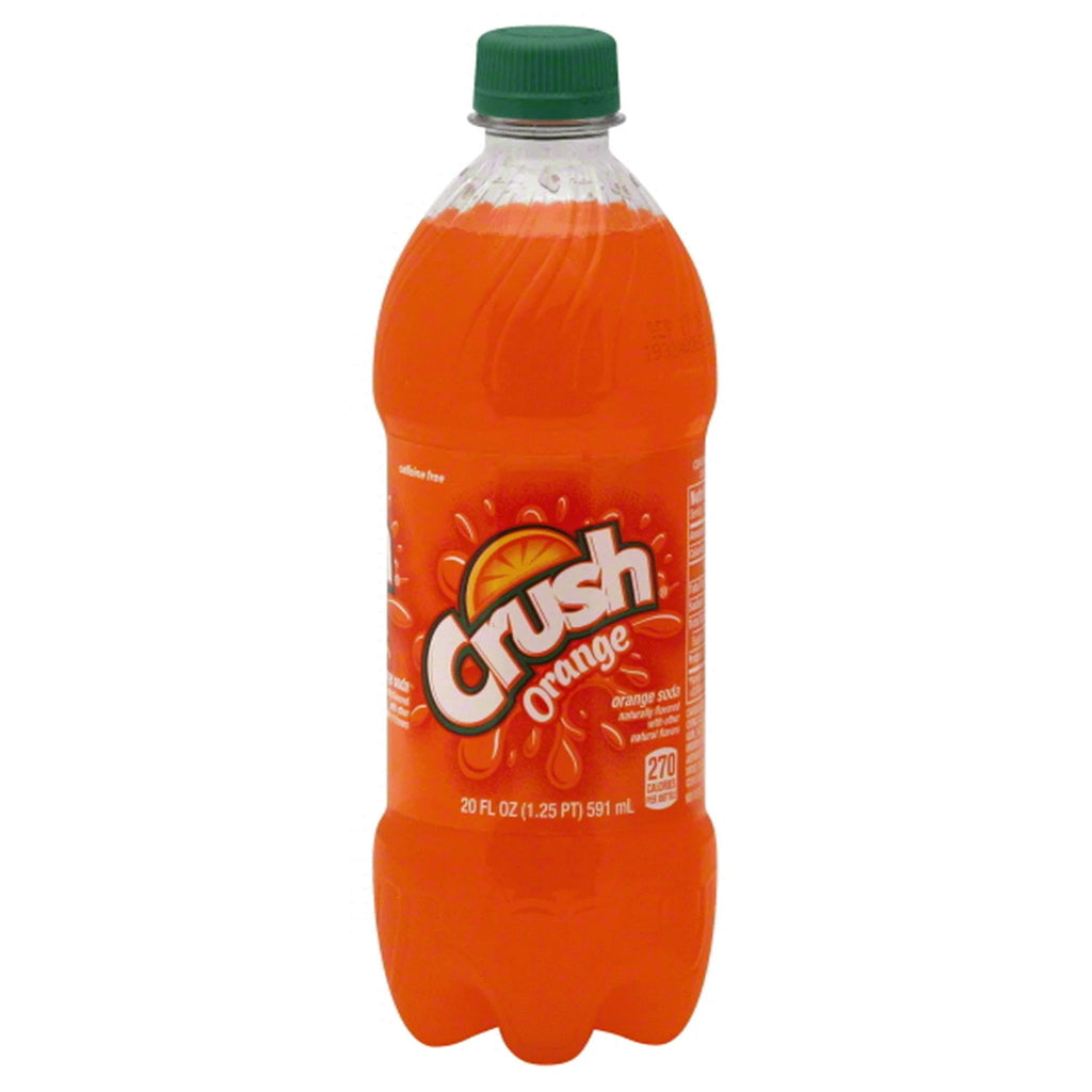 Crush Orange Soda 20oz Bottles, Quantity of 24 I4659