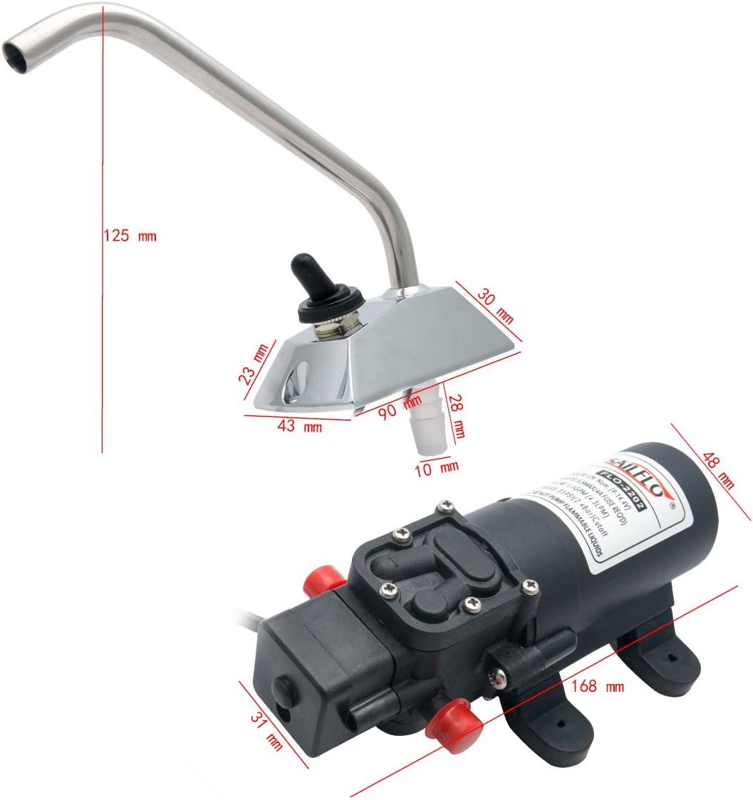 12V Self-Priming Electric Water Pump M758875