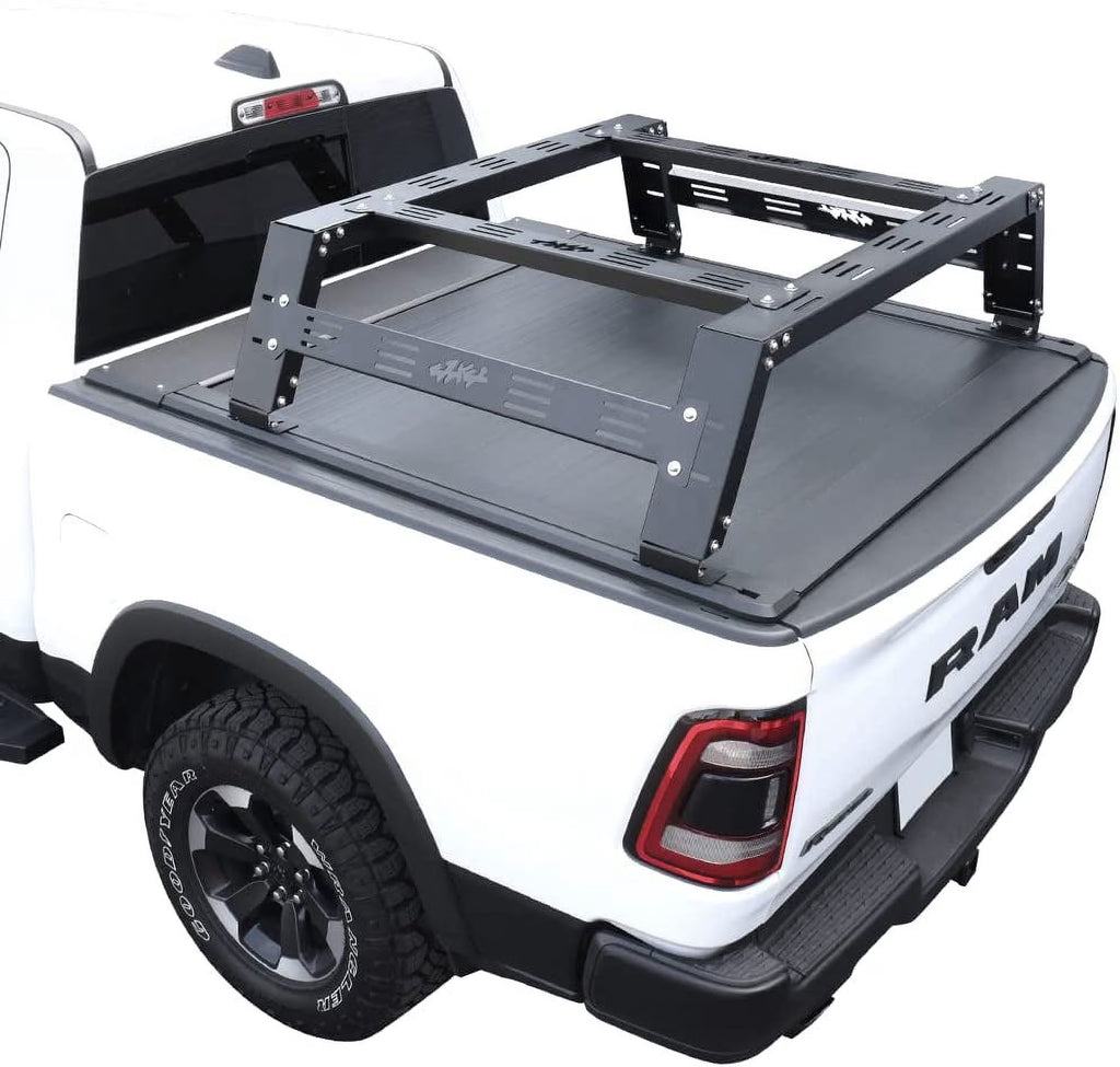 Matte Black Low Profile Aluminum Tonneau Cover Z25759