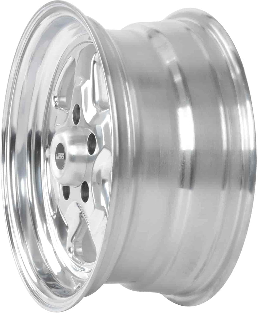 Polished Aluminum Wheel 15” x 7” with Center Cap S30442