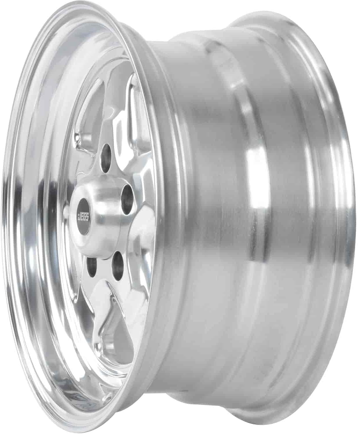 Polished Aluminum Wheel 15” x 7” with Center Cap S30442