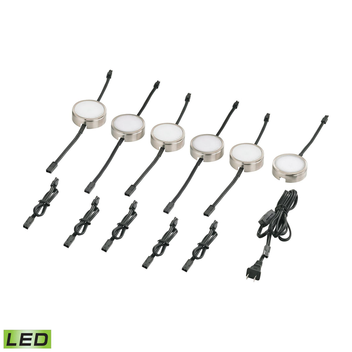 6 Piece LED Undercabinet Light Set R851