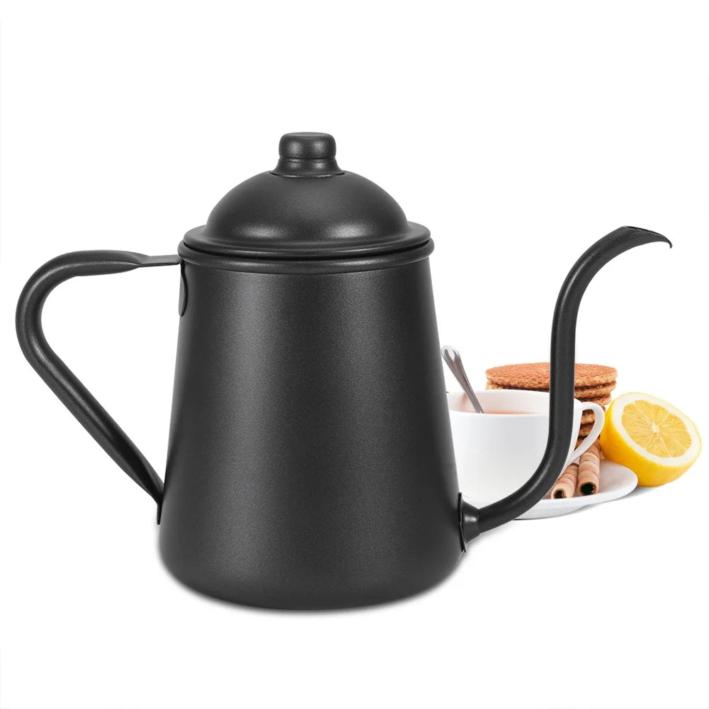 900ml Stainless Steel Black Coffee Pot A510769