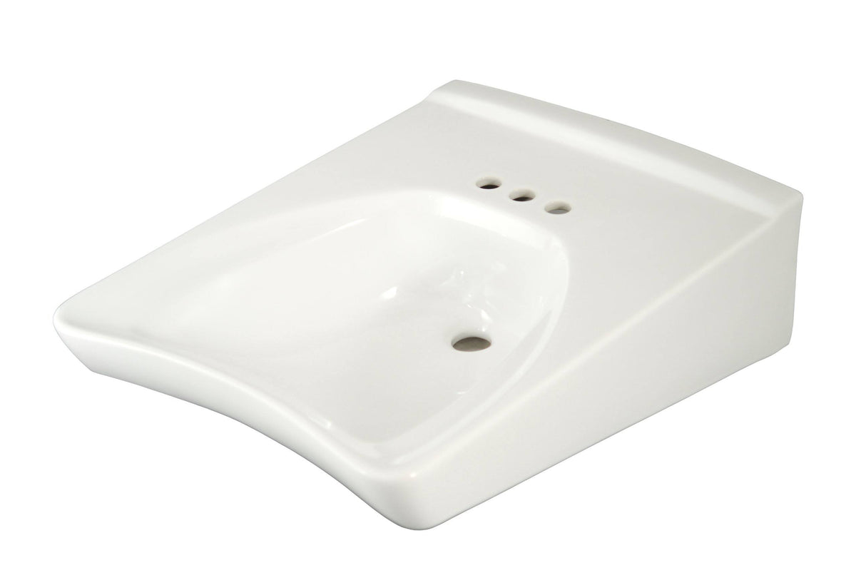 Cotton White Bathroom Sink P616017