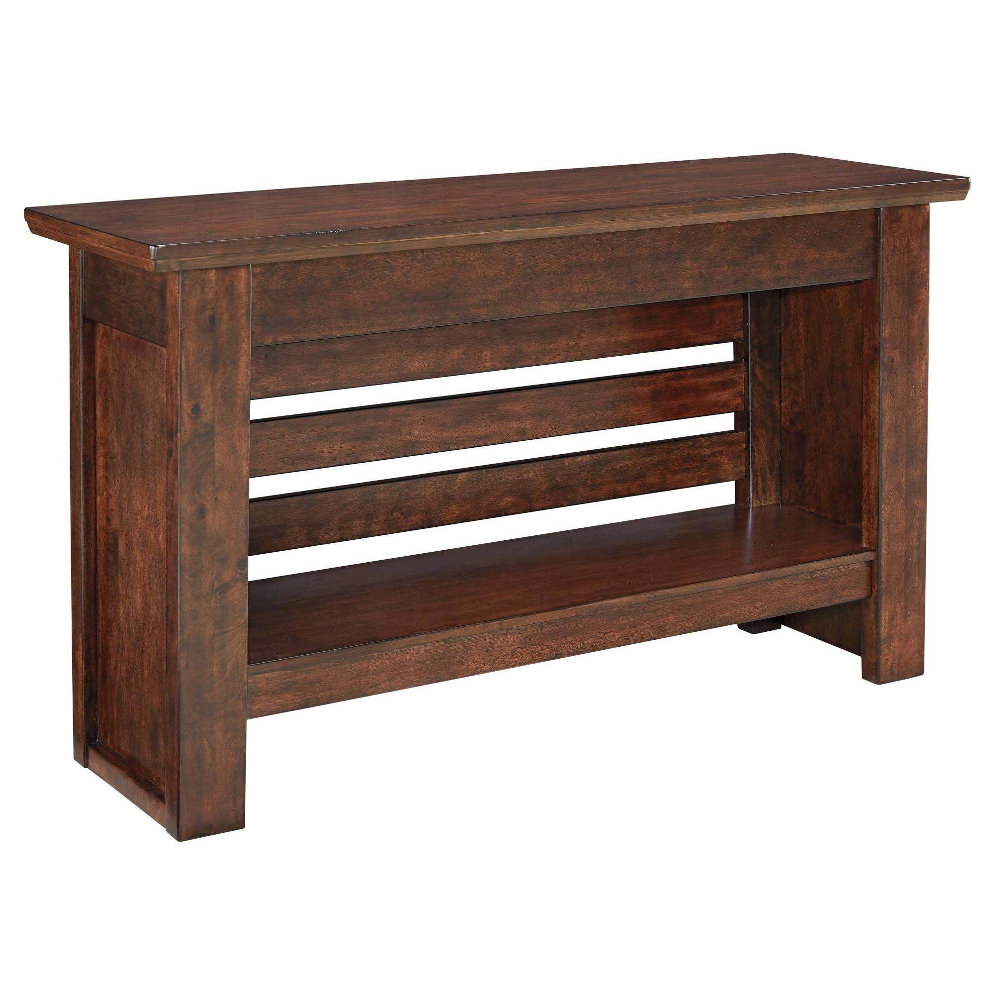 Reddish Brown Sofa Table R6918