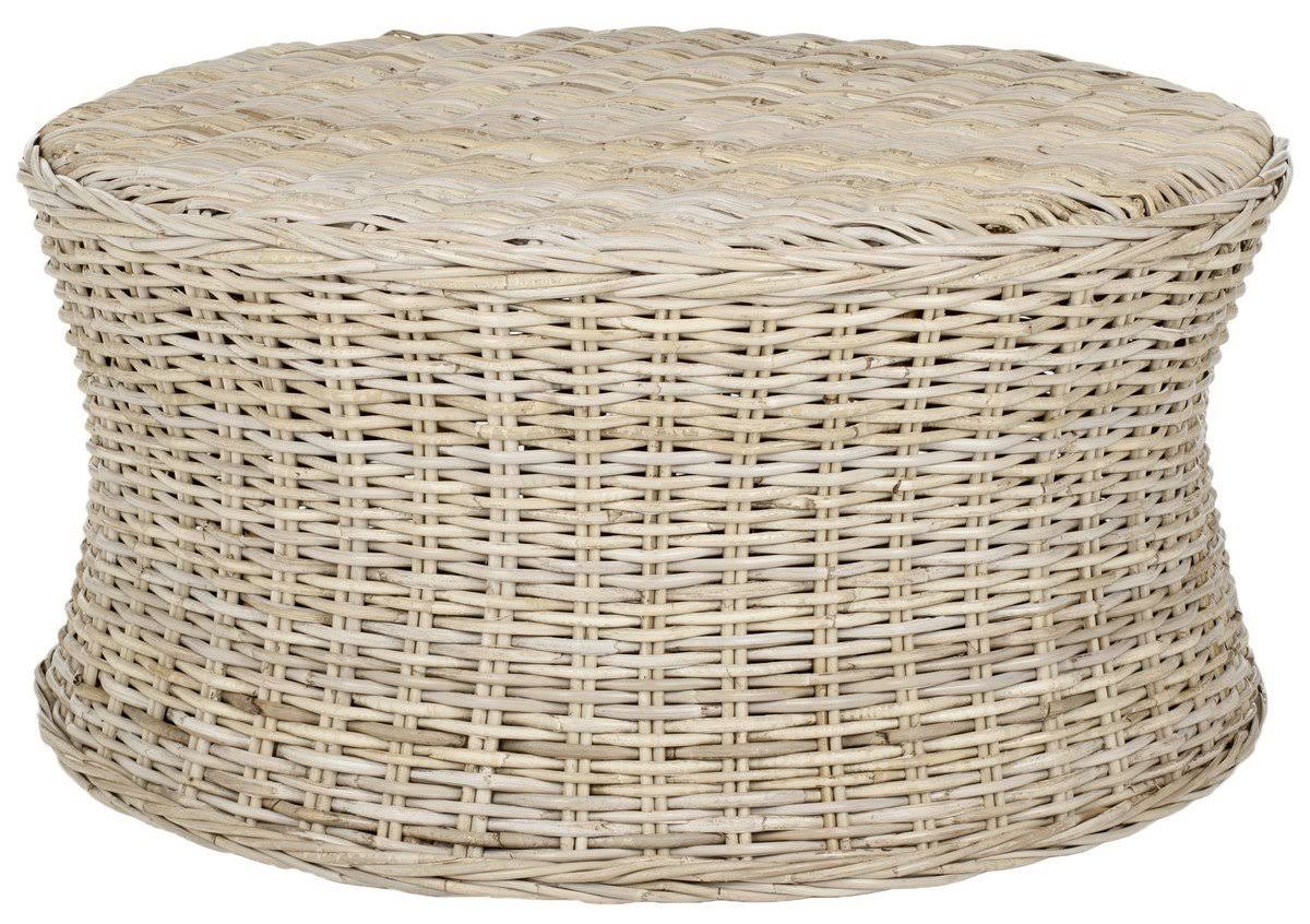 White Cocktail Ottoman X784