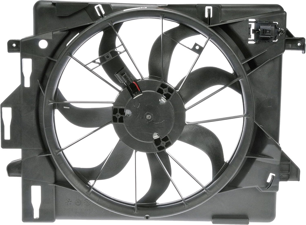 Black Engine Cooling Fan Assembly Pack of 2 K820