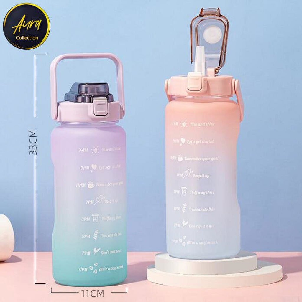 64 OZ Water Bottle with Straw P9141