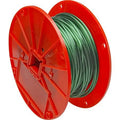 Steel Cable 1/16 Vinyl Coated to 1/8 inch by 250 Foot Galvanized Green U554367