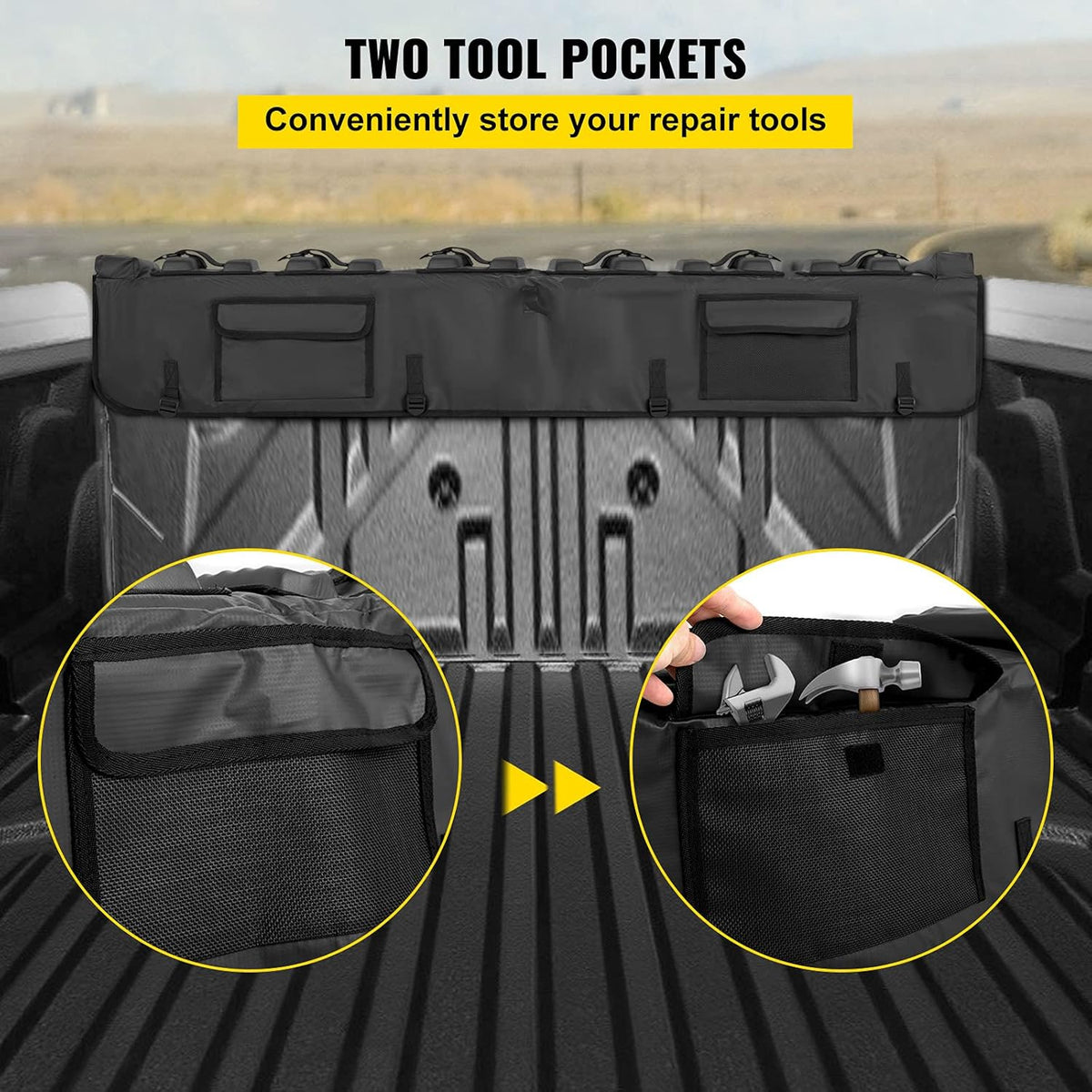 Tailgate Pad for Bikes, 63" Pickup Pad, Pack of 2 X2377