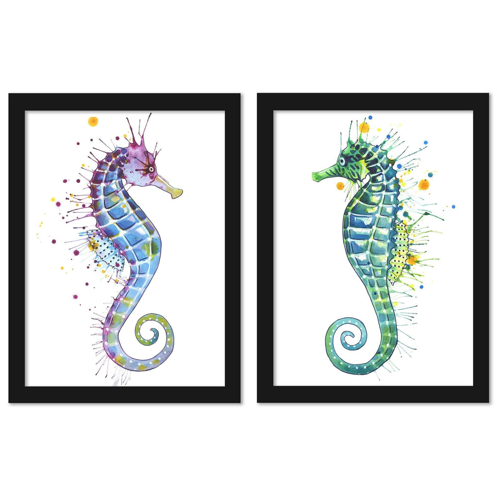Black Framed Print Set C982