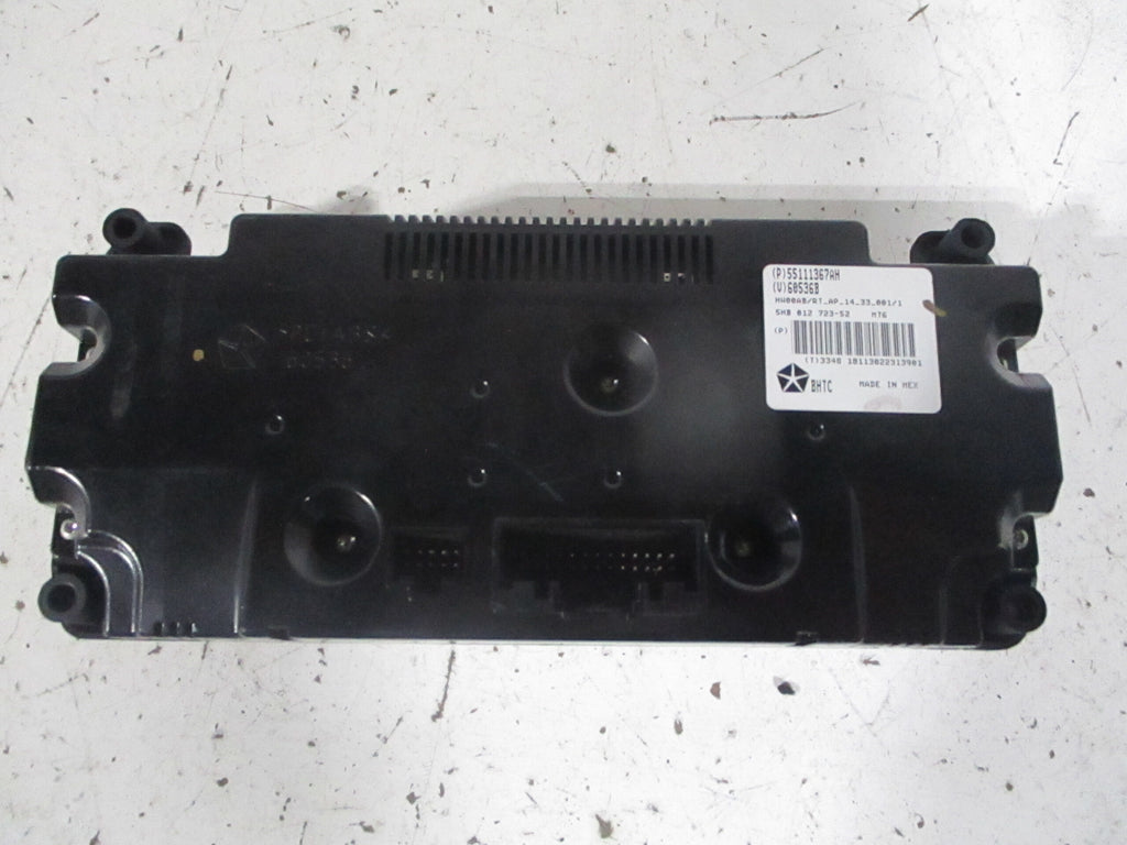 Front Dash Mounted AC Heater Temperature Control W641