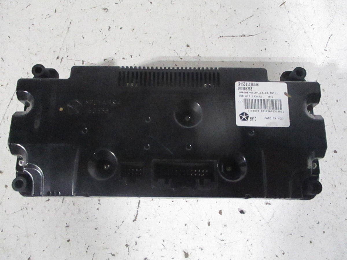 Front Dash Mounted AC Heater Temperature Control W641