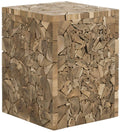 Teak Square Stool O985255