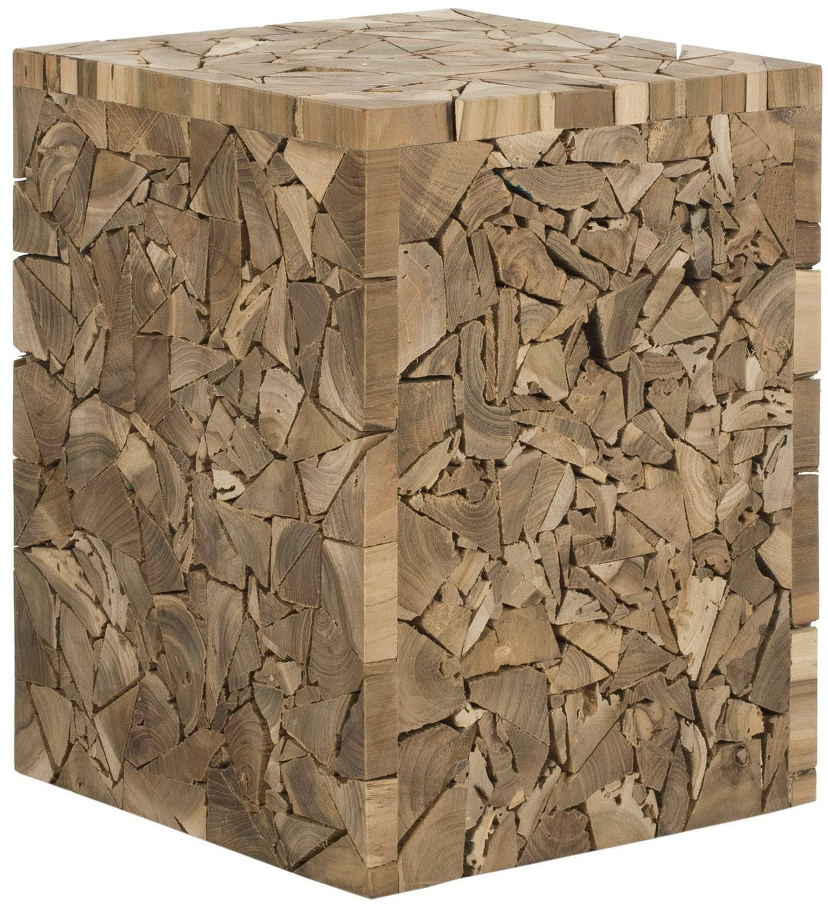 Teak Square Stool O985255