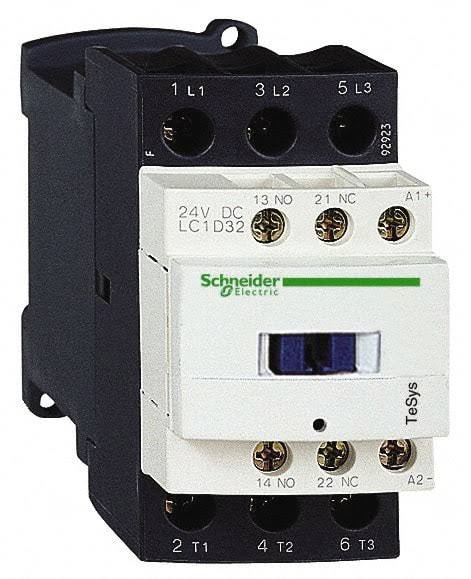 3 Pole 24 Coil VDC 32 Amp at 440 VAC 50 Amp at 440 VAC Nonreversible IEC Contactor L294801
