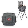 Gray Camping Party Cooler with Stand O8703