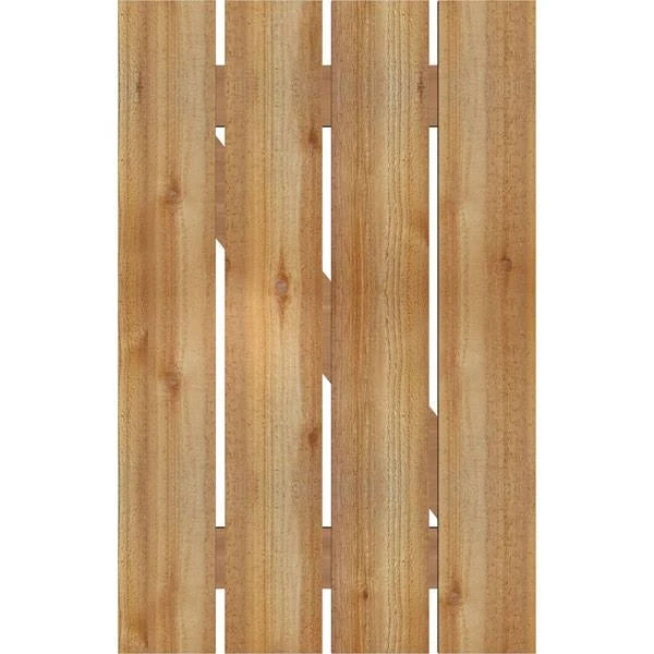Board-n-Batten Shutters with Z-Bar, Rough Sawn Western Red Cedar W25875