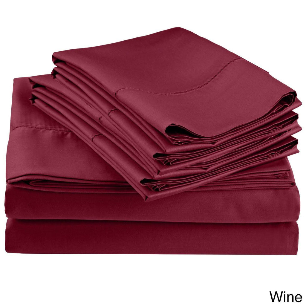 600 Thread Count Sheet Set, California King, Brown S716