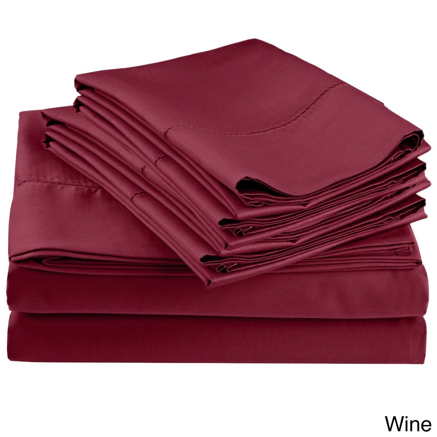 600 Thread Count Sheet Set, California King, Brown S716