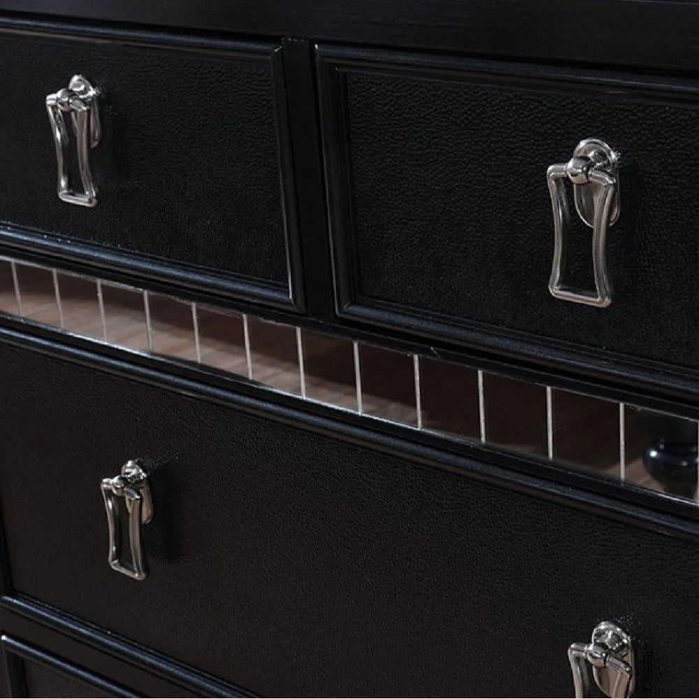 Black Nightstand P25155