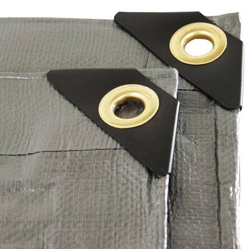 Silver 20x40 Heavy Duty Boat Cover Tarp Z96341