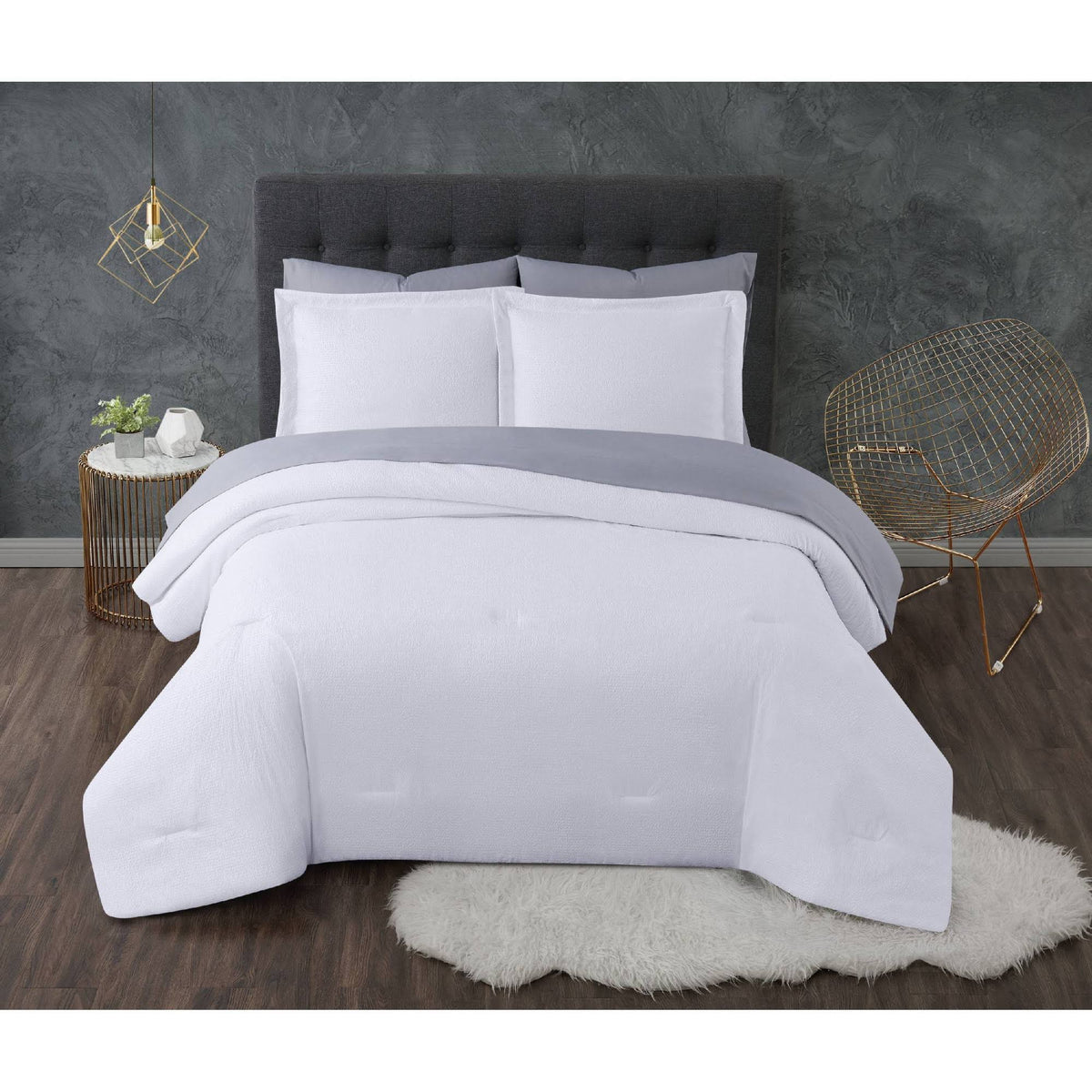 White King 7 Piece Bed in A Bag Q77471