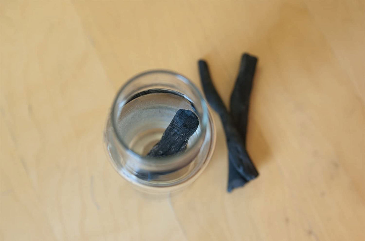 Binchotan Charcoal Water Purifying Sticks, 3 Sticks D263