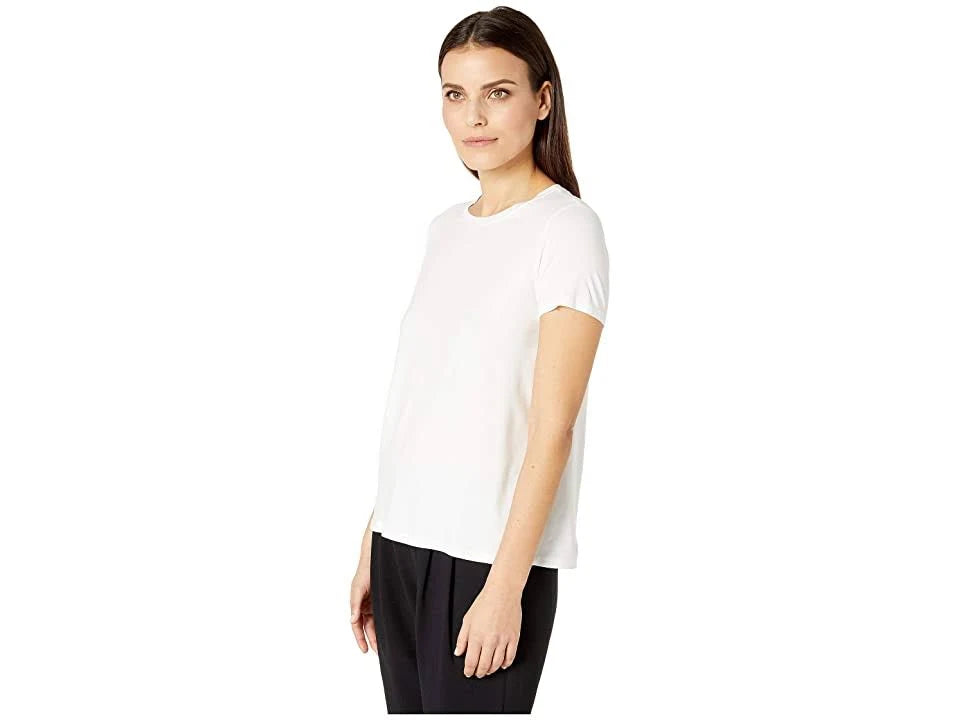 White Crewneck Tee T5555