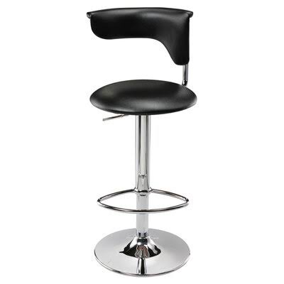 Adjustable Height Bar Stool Dark Brown N535