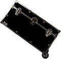 Large 32 x 18 x 16.5 Inches Lockable Footlocker with Wheels T932