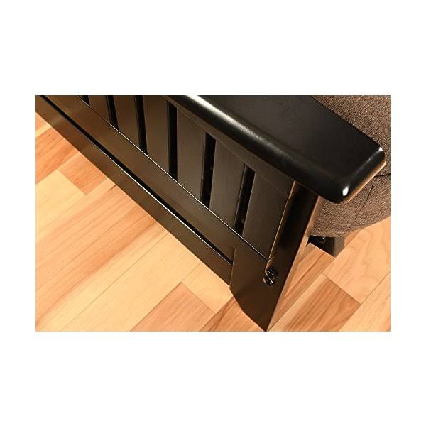 Phoenix Frame Black Finish Marmont Mocha Mattress E255
