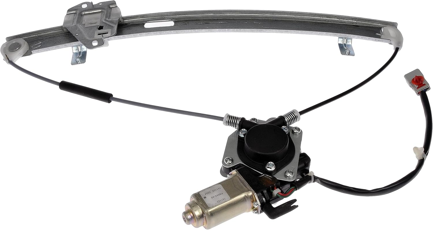 Front Driver Side Power Window Motor and Regulator Assembly Pack of 2 A703