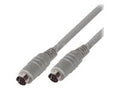 Molded Cable, Mini DIN 6 Male / Male, 25.0 ft X310