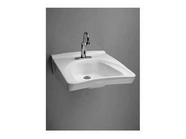 Cotton White Bathroom Sink P616017