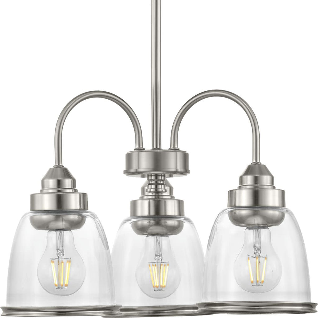 18" Three-Light Semi-Flush Convertible V132618