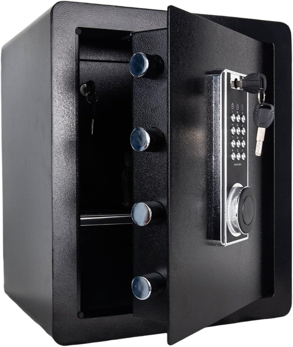 2.05 Cub Security Safe with Digital Keypad Fireproof Safe with Inner Cabinet LED Light W633