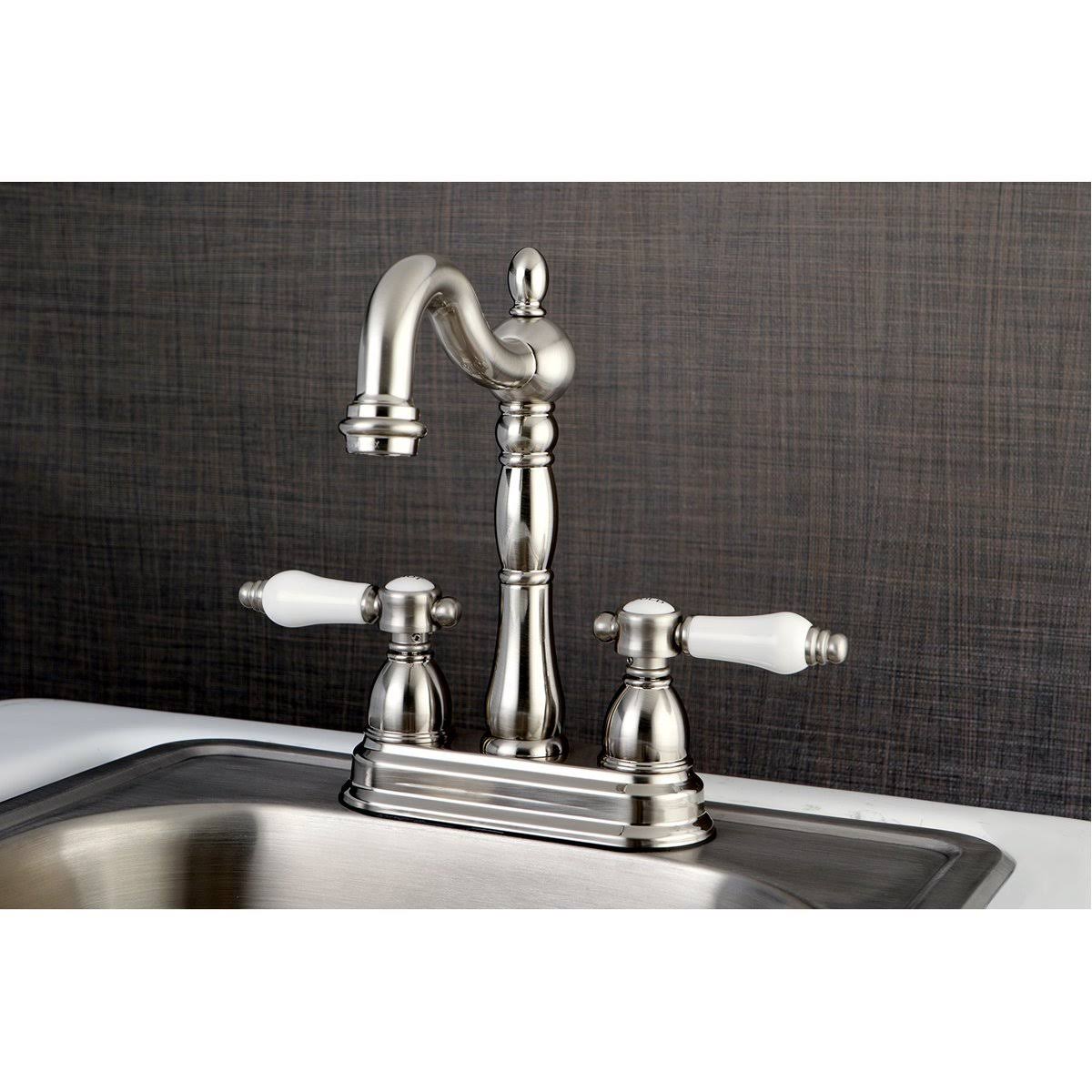 Oil Rubbed Bronze Centerset Bar Faucet B3975