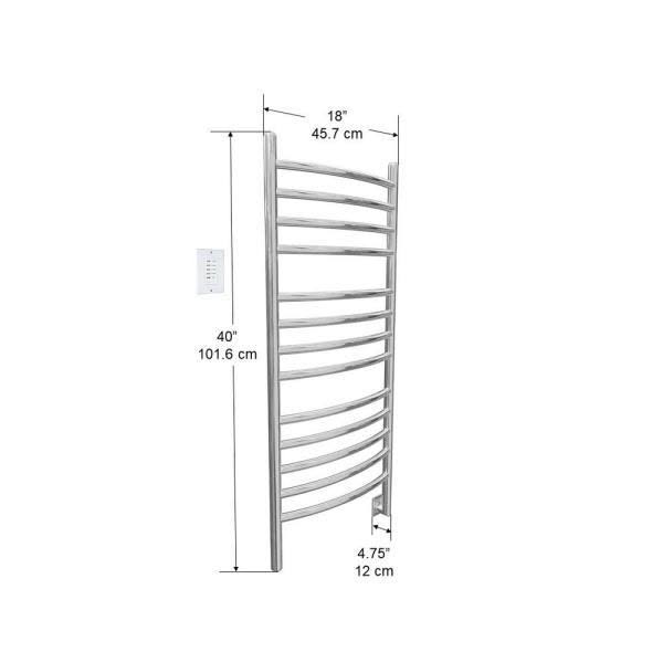 Polished Stainless Steel Electric Towel Warmer P886807