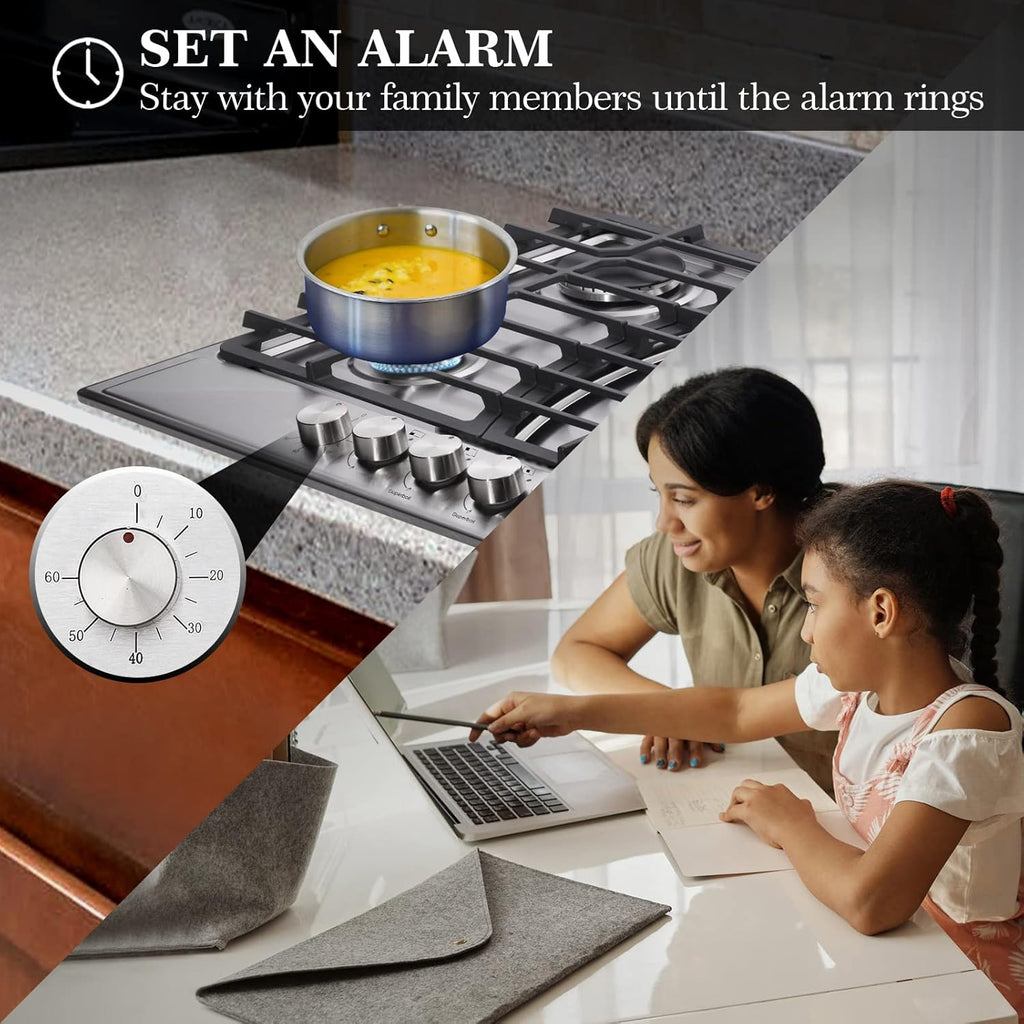 30 Inch 5 Burner Stainless Steel Gas Cooktop I26993