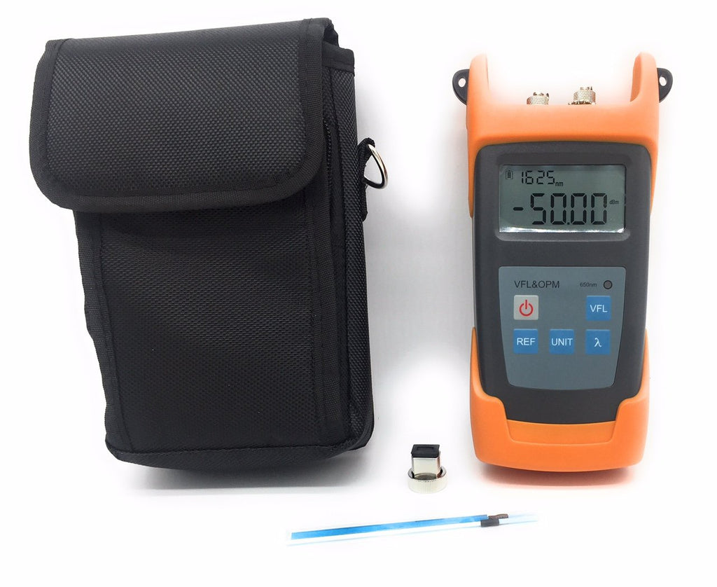 Handheld Optical Power Meter with Visual Fault Locator and Fiber Optic Light Cable Tester P22761