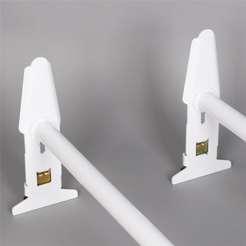 Adjustable Van Roof Ladder Rack Carrier 2 Cross Bars 47''-77'' 500lbs Pack of 2 L314998