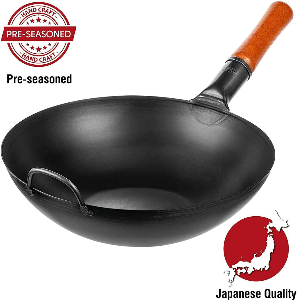 Carbon Steel Wok Pan Y848903