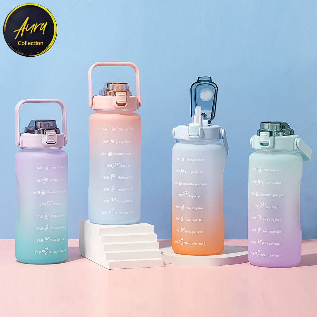 64 OZ Water Bottle with Straw P9141