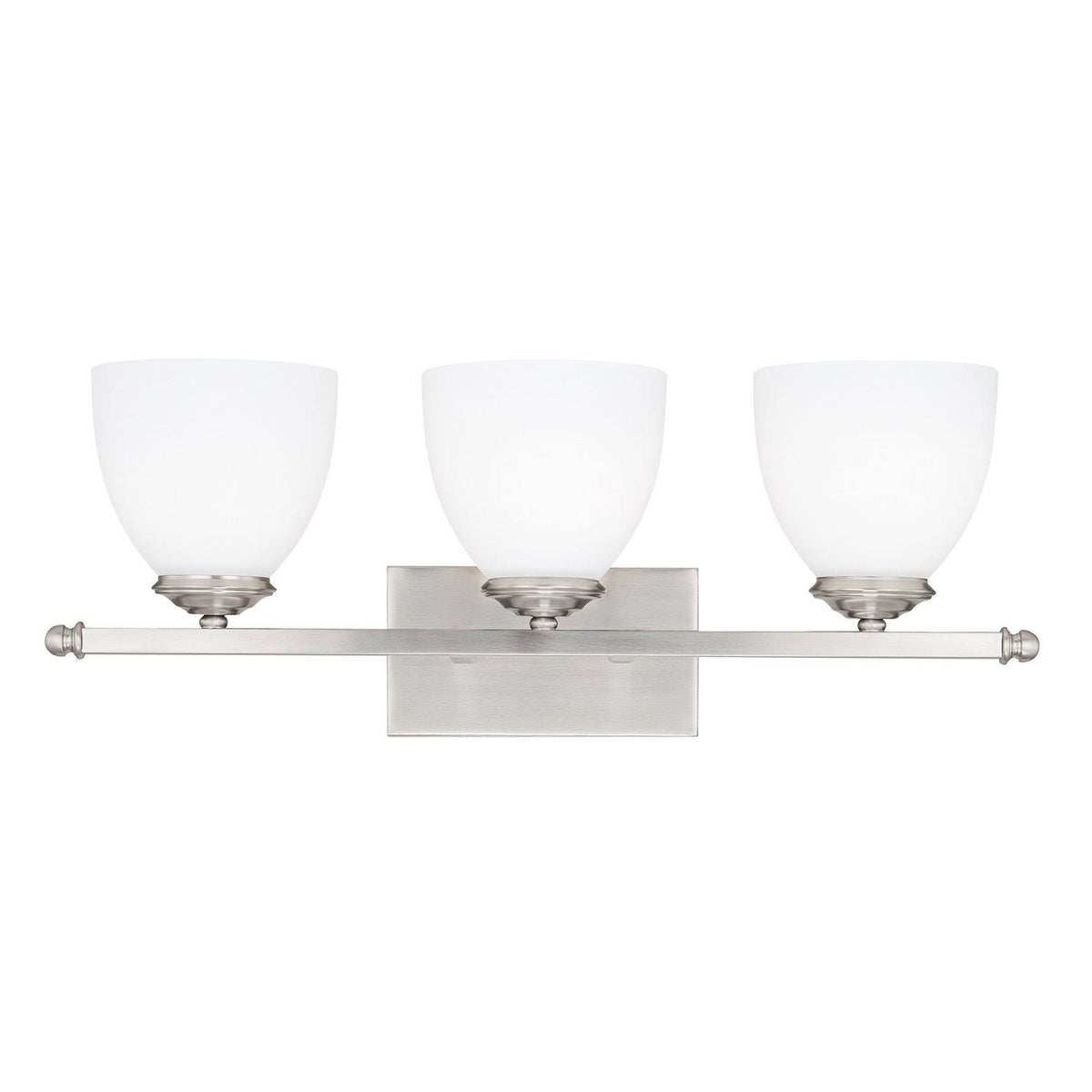3 Light Vanity, Matte Nickel I2995