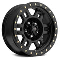 Matte Black 18x9 5x5.5 5.7BS Wheel F505727