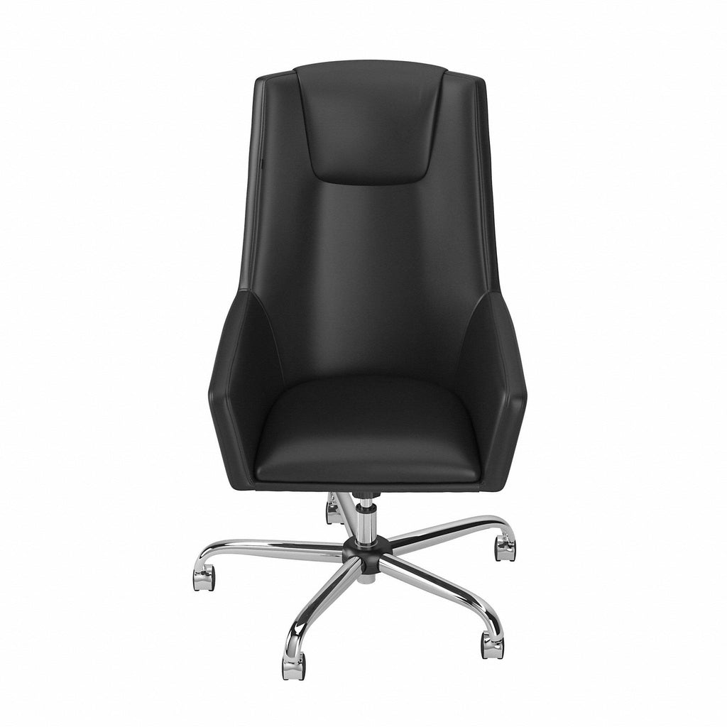 High Back Leather Box Chair I500523